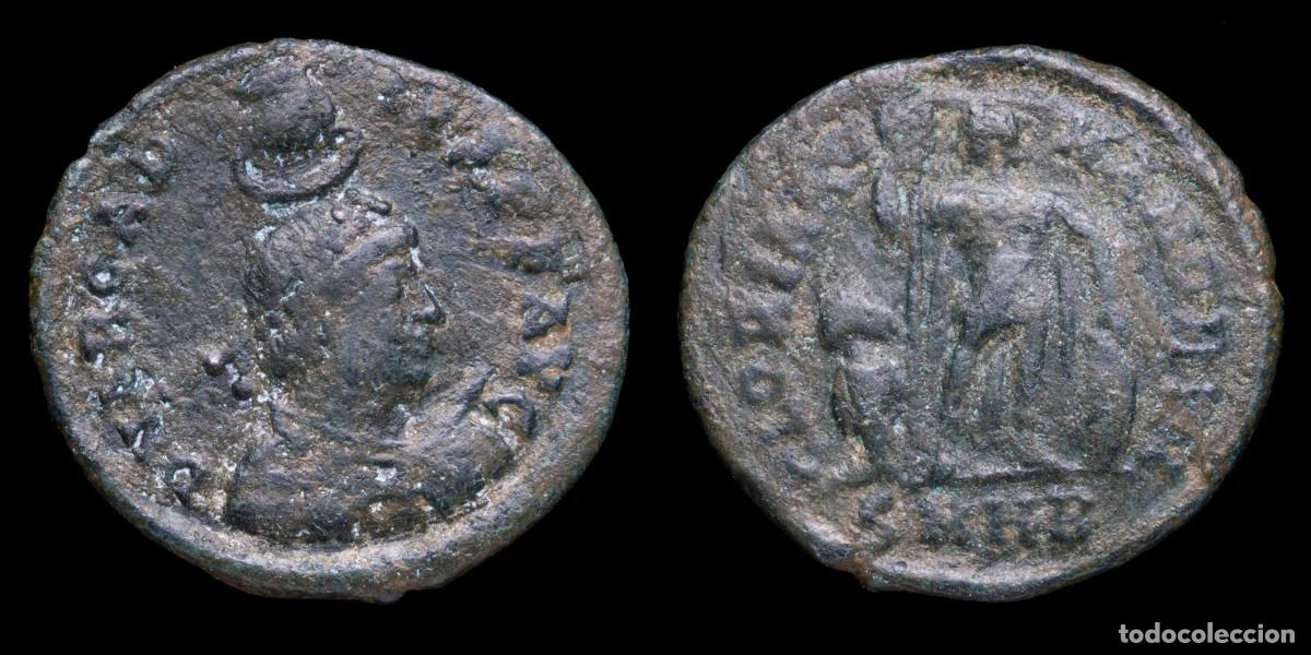 Monedas Imperio romano: Arcadius Follis - GLORIA ROMANORVM, Heraclea - 23 mm / 4,59 gr.