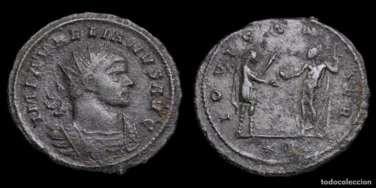 Monedas Imperio romano: Aurelian Antoninianus - IOVI CONSER, Siscia - 23 mm / 3,21 gr.