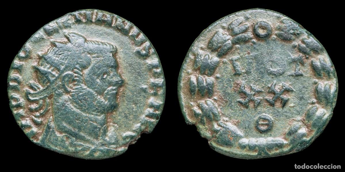 Monedas Imperio romano: Diocletian Half Follis - VOT XX, Rome - 17 mm / 2,04 gr.