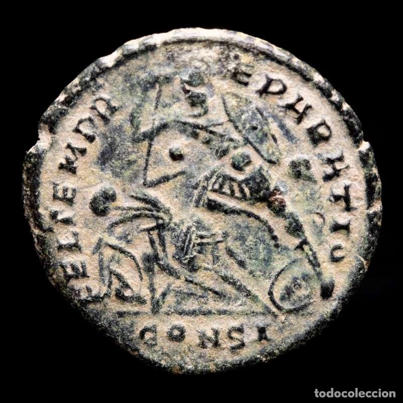 Monedas Imperio romano: Constancio II AE. Constantinopla Dot/CONS. FEL TEMP REPARATIO.
