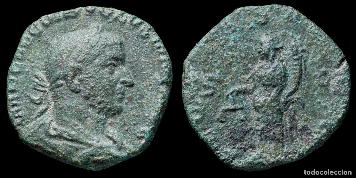 Monedas Imperio romano: Philip I Sestertius - AEQVITAS AVGG - 26 mm / 12,22 gr.