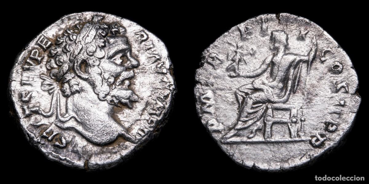 Monedas Imperio romano: Septimius Severus - PACI AETERNAE - 18 mm / 3,17 gr.