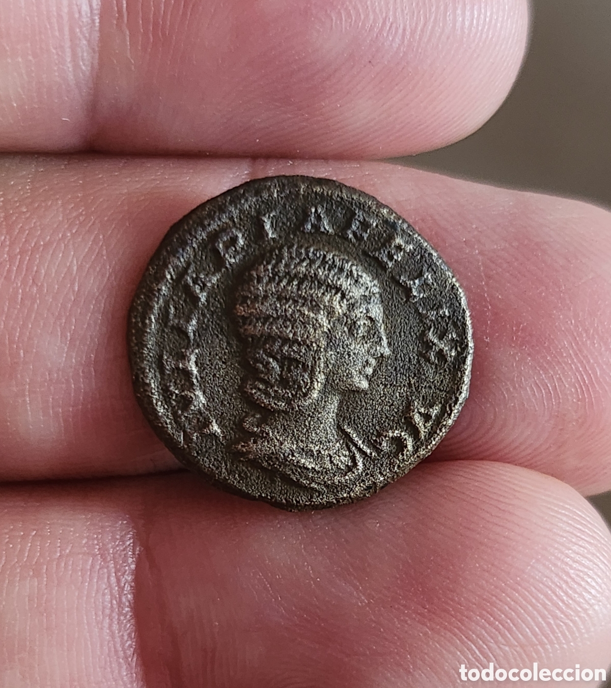 Monedas Imperio romano: Bonito Denario Forrado de Julia Domna