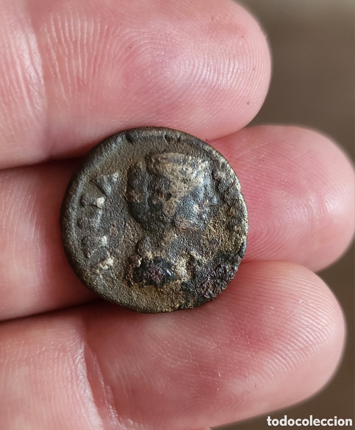 Monedas Imperio romano: Denario forrado de Julia Domna