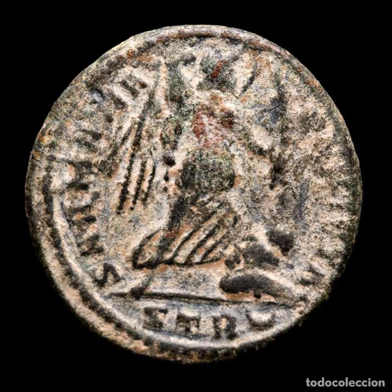 Monedas Imperio romano: Constantino I (307-337 dC), follis. Trier. SARMATIA DEVICTA. STR&cup;