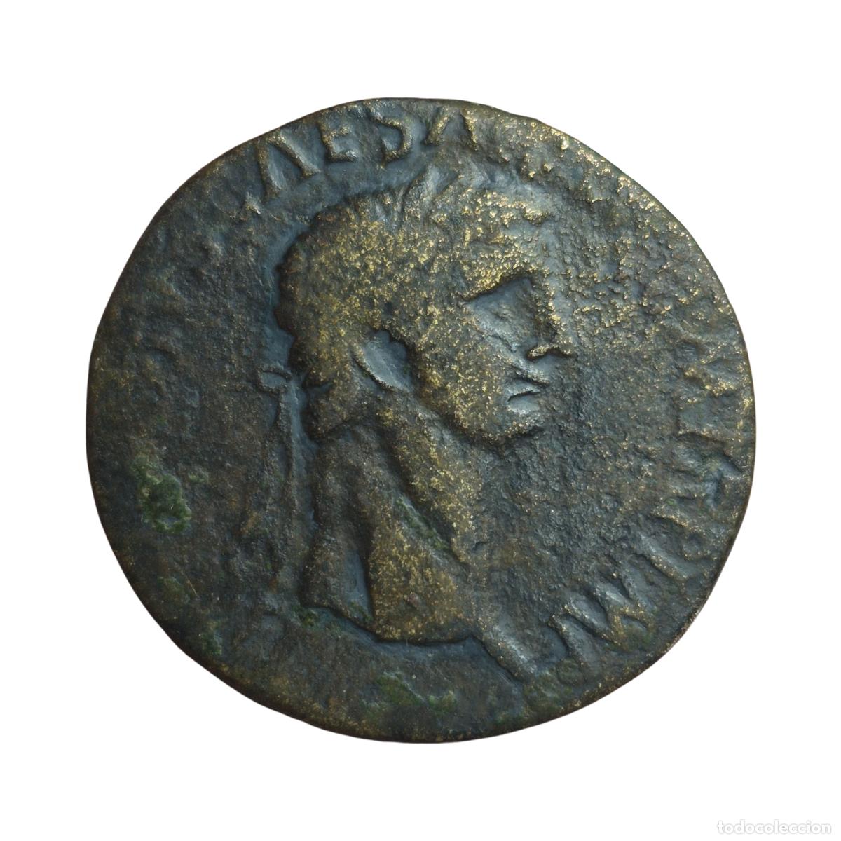 Monedas Imperio romano: NT / SESTERCIO CLAUDIO IMITACION HISPANA (A1225) - Foto 1