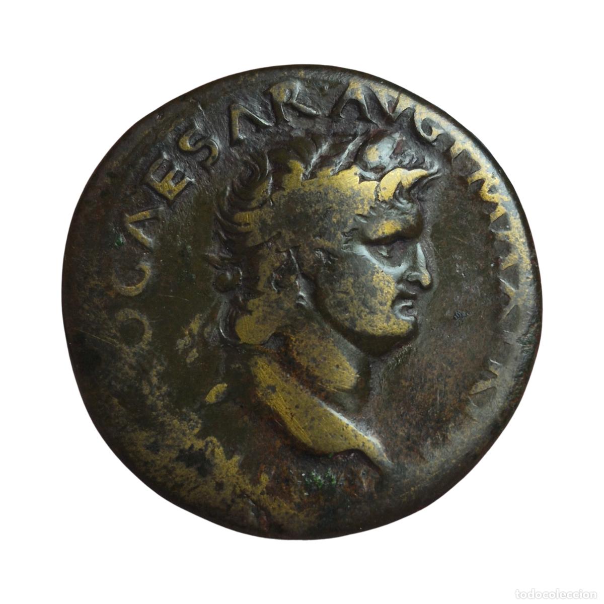 Monedas Imperio romano: NT / SESTERCIO NERON REV. ROMA (A1223) - Foto 1