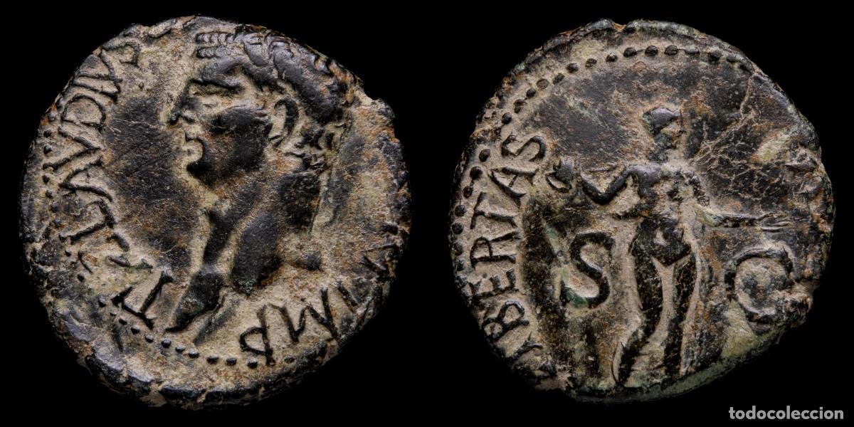 Monedas Imperio romano: Claudius As - LIBERTAS AVGVSTA - 27 mm / 11,67 gr.