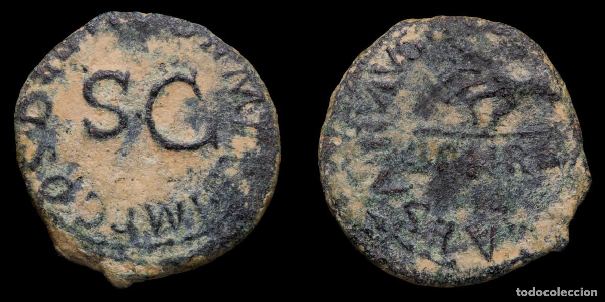 Monedas Imperio romano: Claudius Quadrans - SC - 15 mm / 2,12 gr.