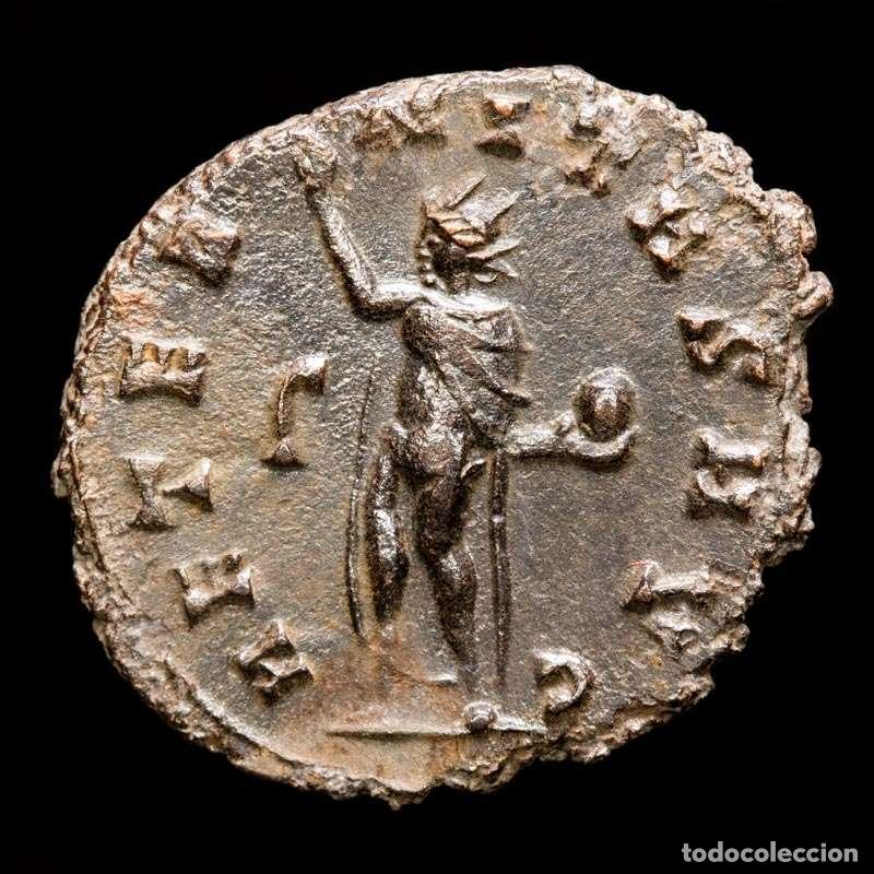 Monedas Imperio romano: Galieno 253-268, Antoniniano, Roma. AETERNITAS AVG - &Gamma; Sol (145)