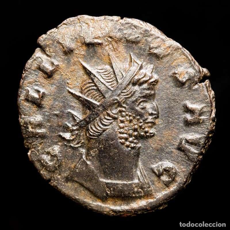 Monedas Imperio romano: Galieno 253-268, Antoniniano, Roma. AETERNITAS AVG - &Gamma; Sol (146)