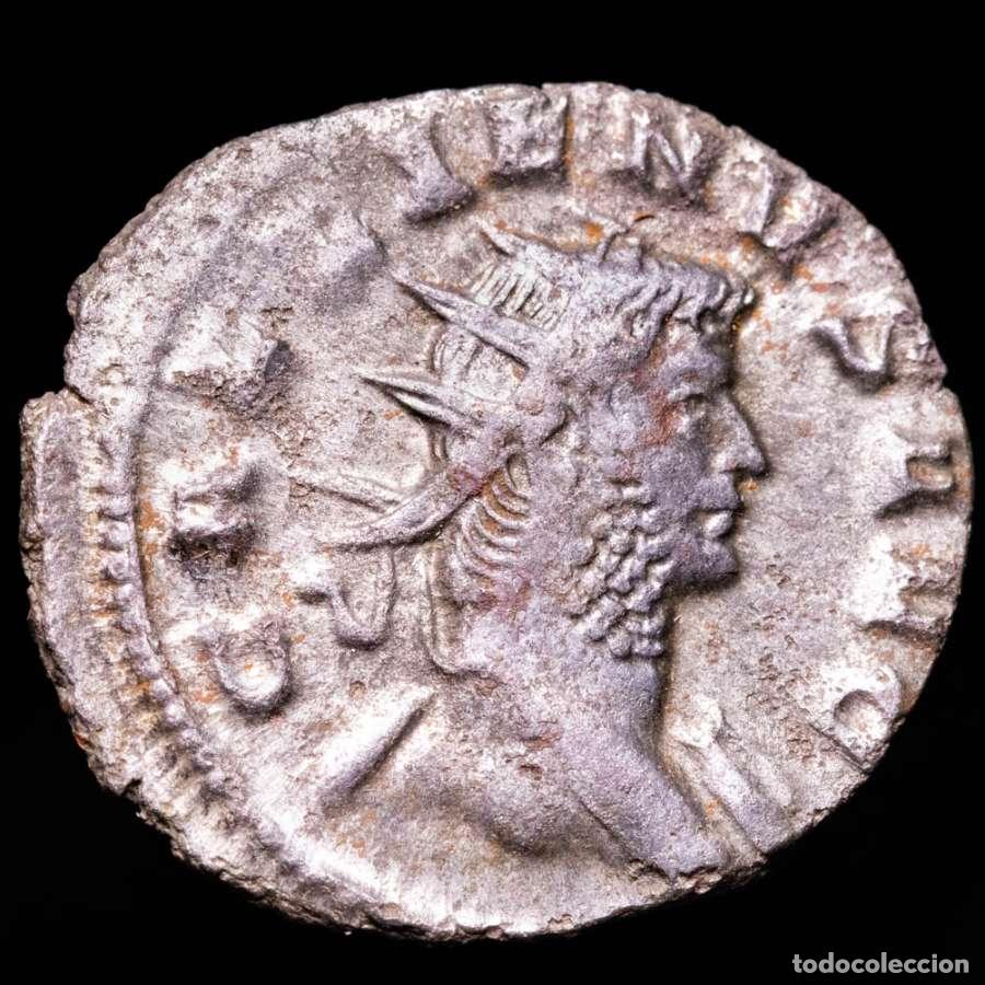 Monedas Imperio romano: Galieno (253-268 d.C.). Antoniniano, LAETITIA AVG / S. Milan.