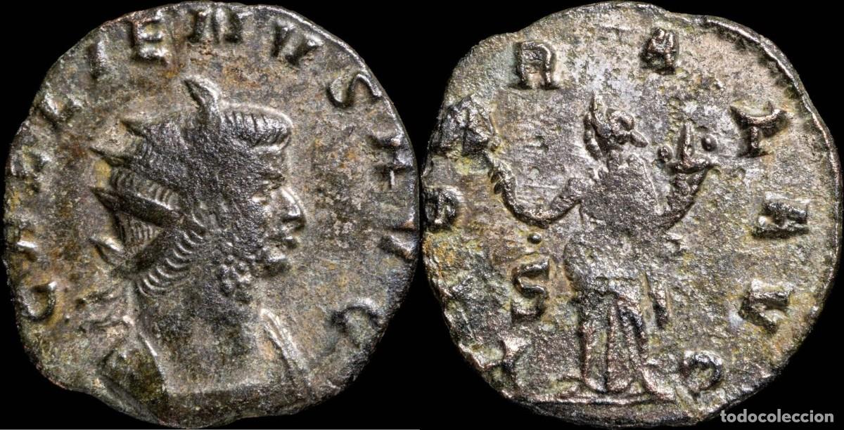 M&uuml;nzen R&ouml;misches Reich: Gallienus Antoninianus - LIBERAL AVG - 18 mm / 2.37 gr.