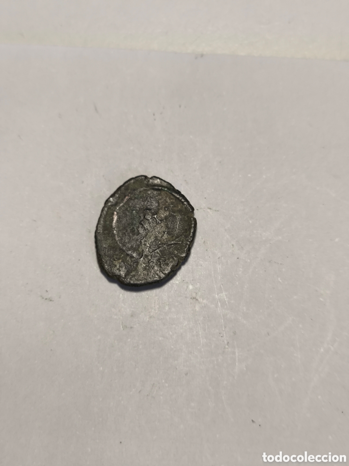 Monedas Imperio romano: 1/4 Centonial Teodosio I 379-395 DC - Foto 2