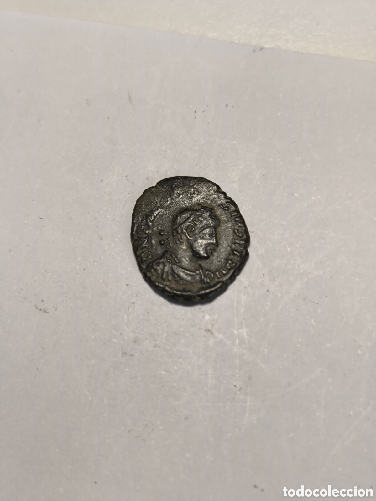 Monedas Imperio romano: 1/4 Centonial Teodosio I 379-395 DC