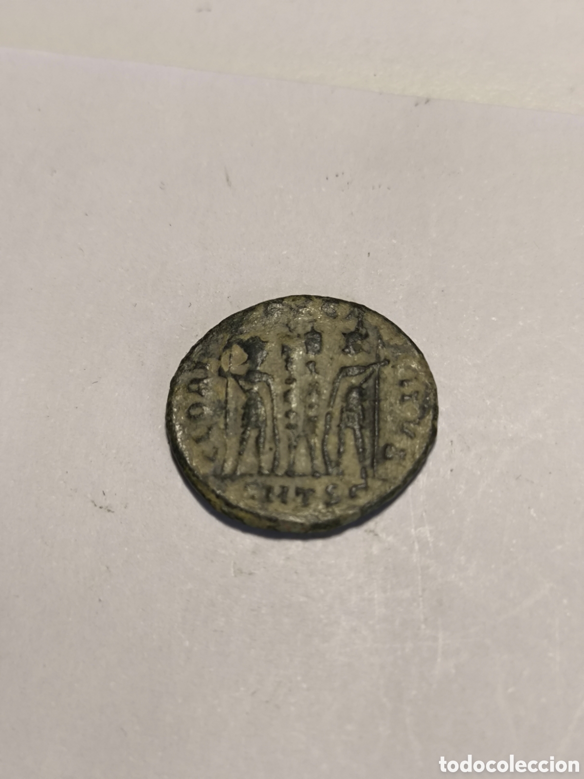 Monedas Imperio romano: 1/2 Centonial Constancio II SMTSR Tesal&oacute;nica - Foto 2
