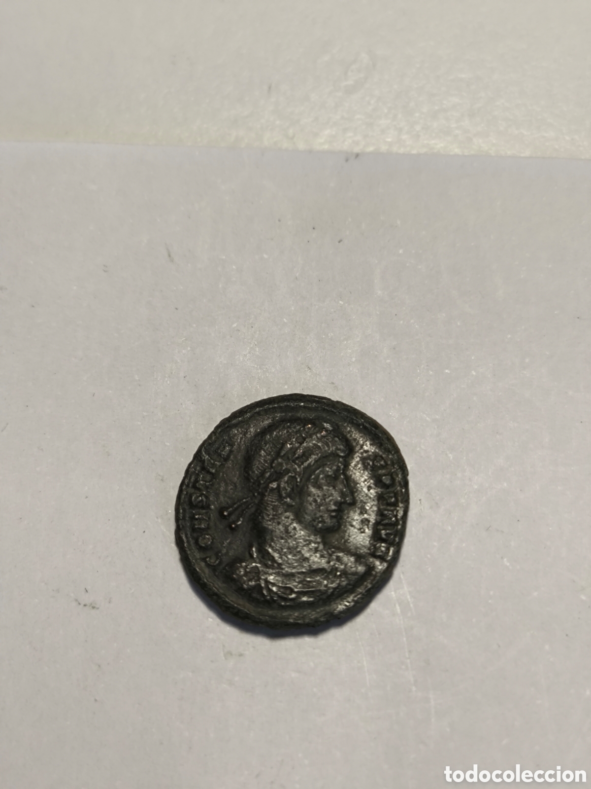 Monedas Imperio romano: 1/2 Centonial Constancio II 337-361 Delta SIS Siscia