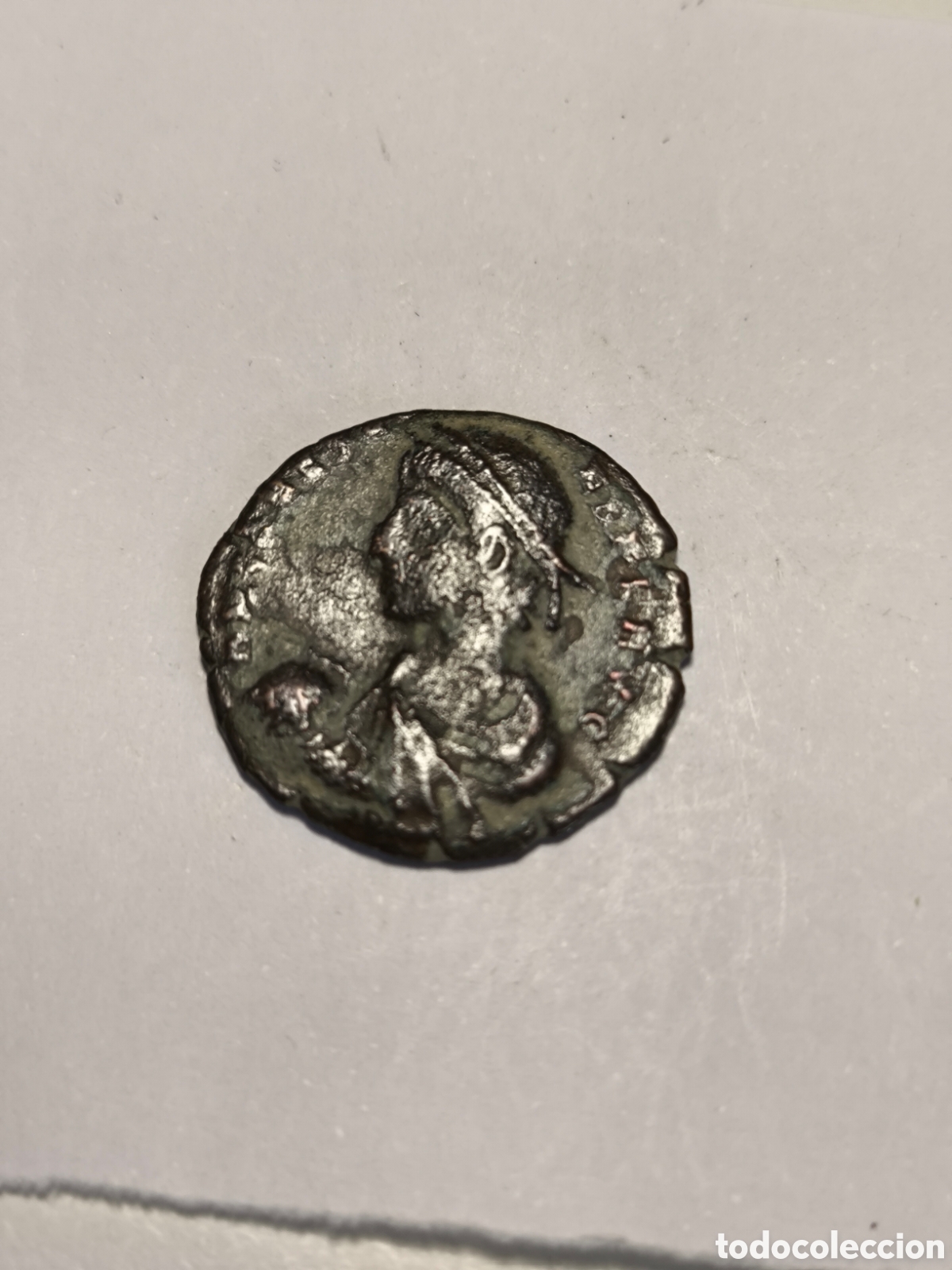 Monedas Imperio romano: 1/2 Centonial Constancio II 337-362 DC ARL Arelate (Arl&eacute;s)