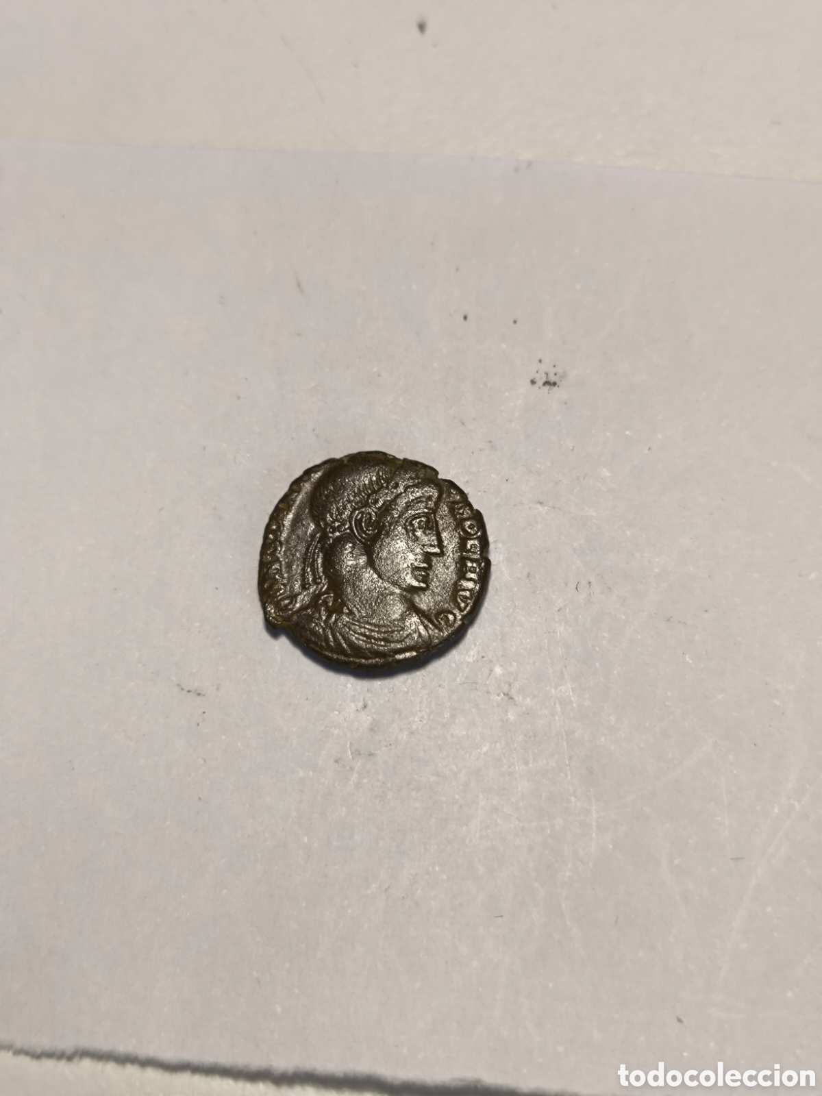 Monedas Imperio romano: 1/2 Centonial Constancio II PM (P o A) L