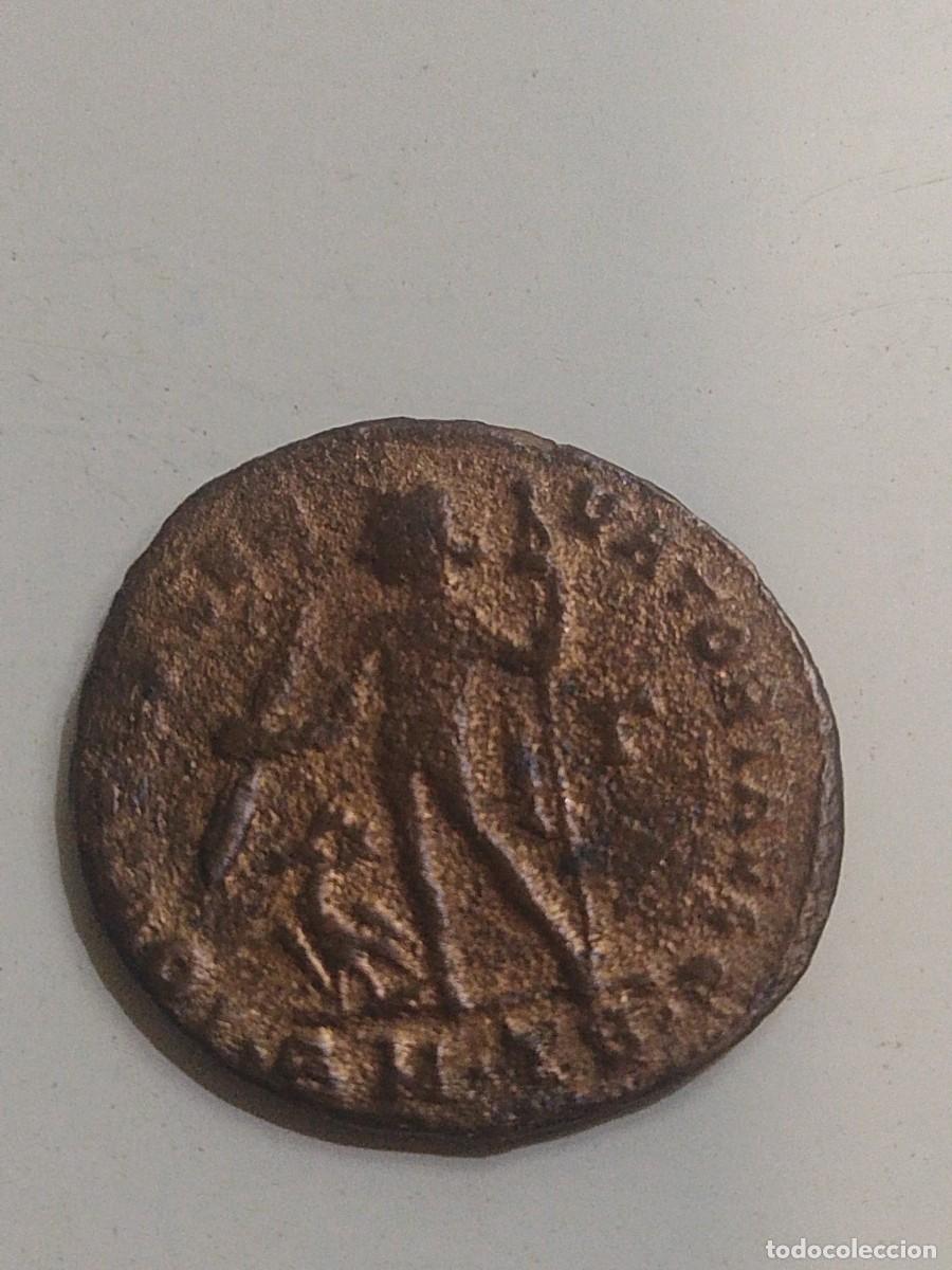 Monedas Imperio romano: Moneda romana follis, emperador Licinius