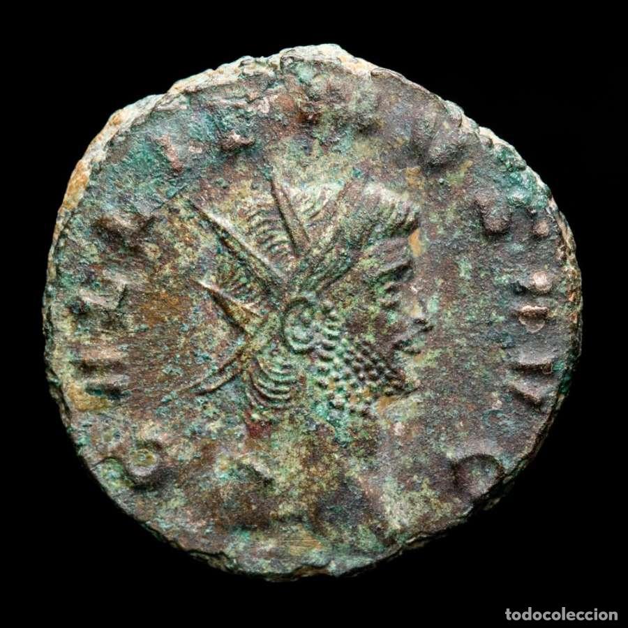 Monedas Imperio romano: Gallieno 253-268 d.C. Antoniniano, Roma, 262. VBERITAS.AVG. - Є.