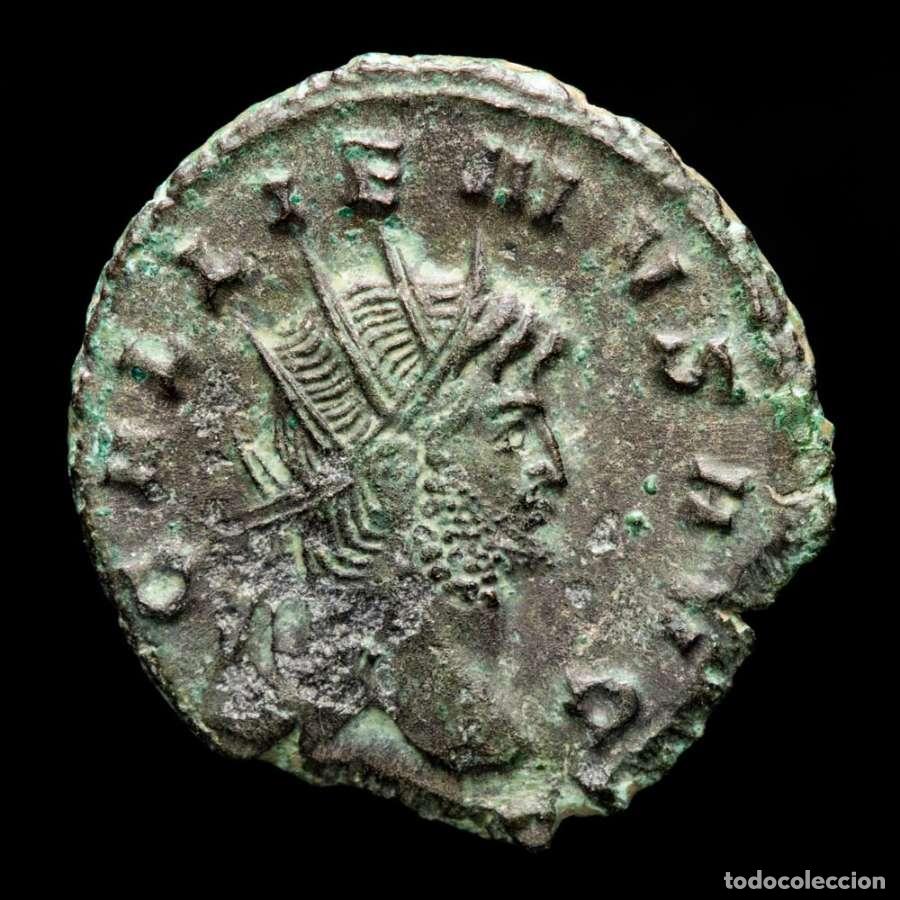Monedas Imperio romano: Galieno, antoniniano. Roma, 265. IOVI CONSERVAT. (192)