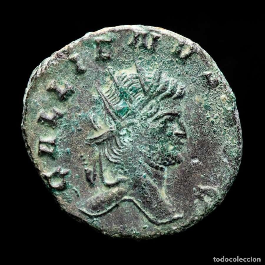 Monedas Imperio romano: Galieno, antoniniano. Roma, 265. IOVI CONSERVAT. (193)