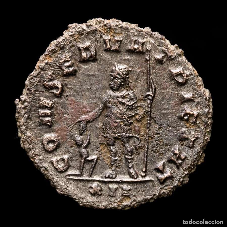 Monedas Imperio romano: Gallieno - Antoniniano Roma. CONSERVAT PIETAT / XII Raro.