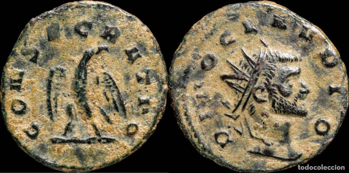 M&uuml;nzen R&ouml;misches Reich: Claudius II - CONSECRATIO - 21 mm / 3.03 gr