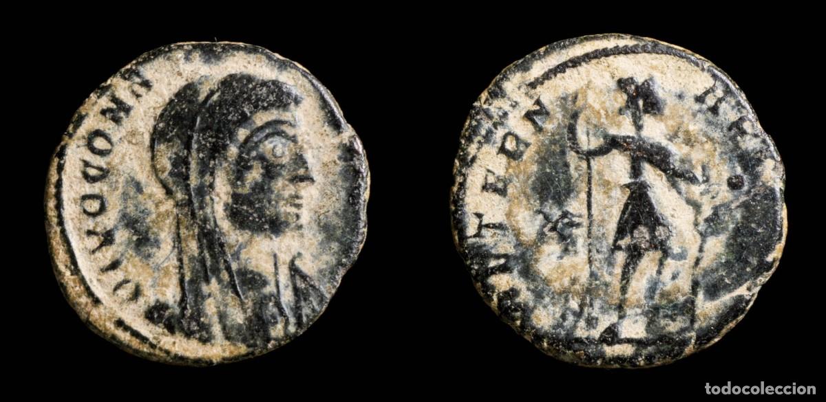 M&uuml;nzen R&ouml;misches Reich: Constantine I - AETERNA PIETAS - 14 mm / 1.29 gr.