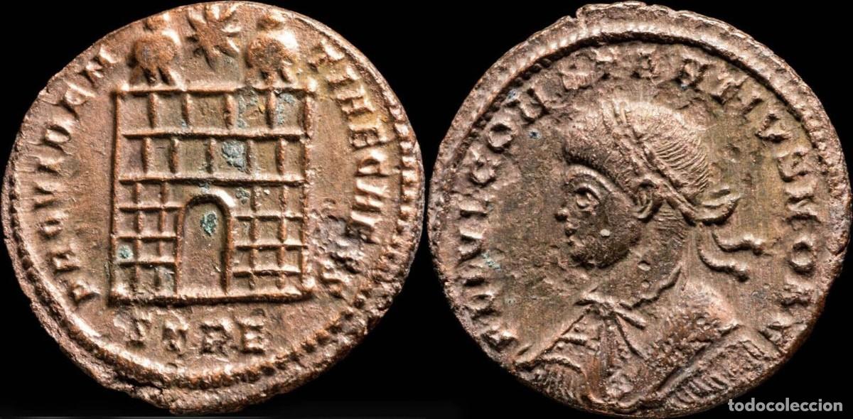 Monnaies Empire Romain: Constantine I - PROVIDENTIAE CAESS, Trier - 19 mm / 3.21 gr