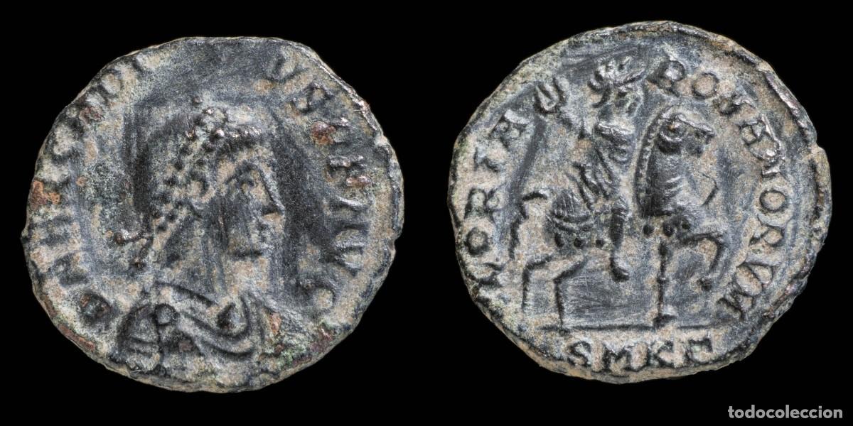 Monedas Imperio romano: Honorius - GLORIA ROMANORVM, Cizycus - 16 mm / 2.25 gr.