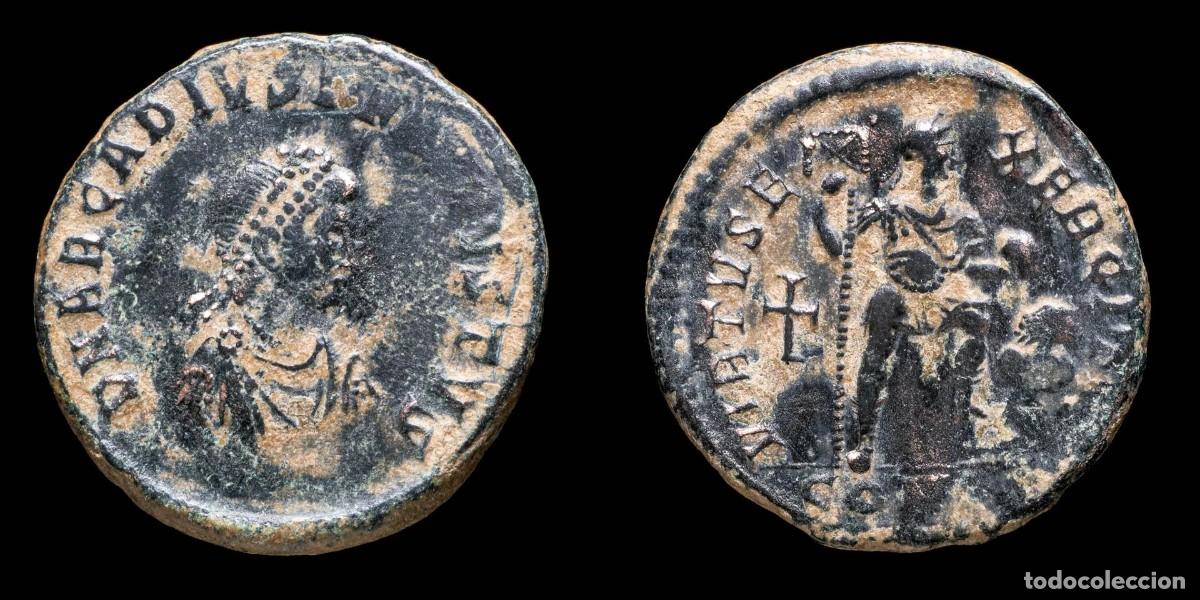 Monedas Imperio romano: Arcadius - VIRTVS EXERCITI - 22 mm / 5.70 gr.