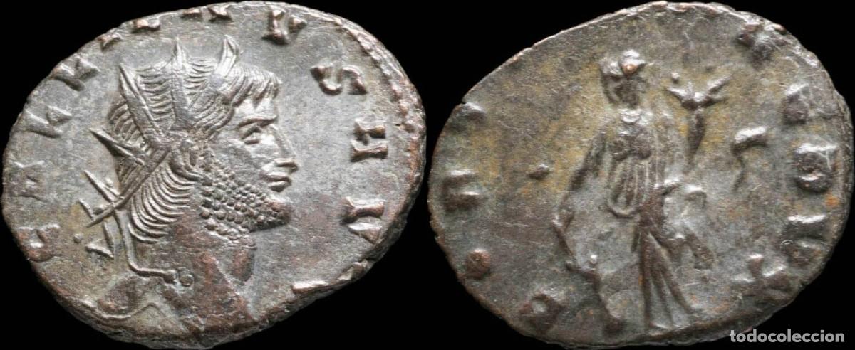 M&uuml;nzen R&ouml;misches Reich: Gallienus Ae Antoninianus - FORTVNA REDVX - 20 mm / 2.56 gr