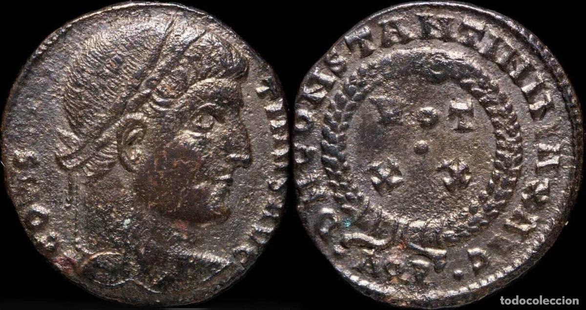 M&uuml;nzen R&ouml;misches Reich: Constantine I - DN CONSTANTINI MAX AVG VOT XX, Aquileia - 18 mm / 3.01 gr