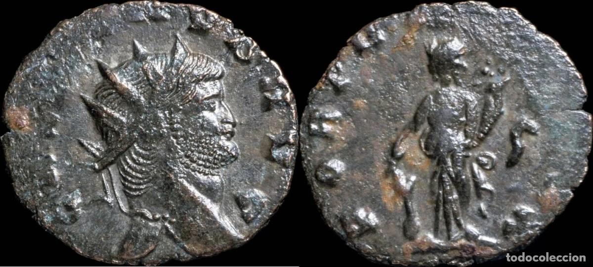 Monete Impero Romano: Gallienus Ae Antoninianus - FORTVNA REDVX - 19 mm / 1.98 gr.