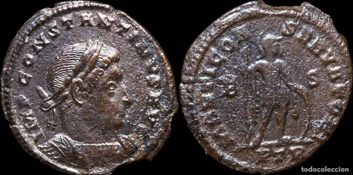 M&uuml;nzen R&ouml;misches Reich: Constantine I- MARTI CONSERVATORI, Trier - 20 mm / 2.74 gr