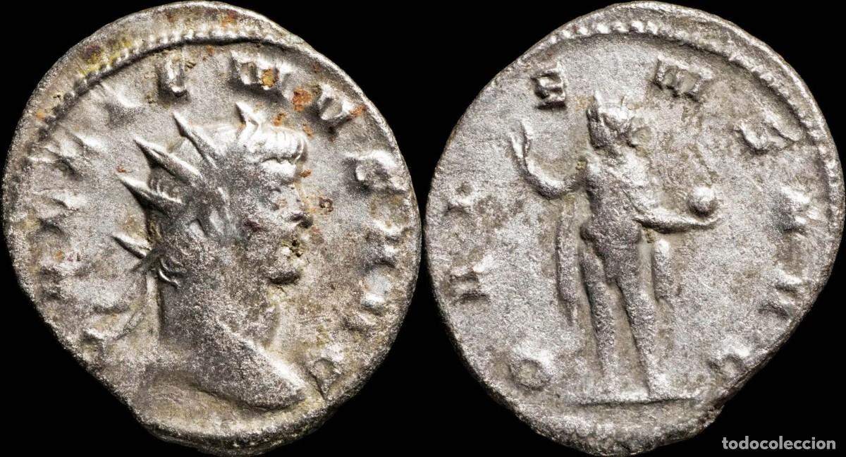 Monedas Imperio romano: Gallienus Antoninianus - ORIENS AVG - 22 mm / 2.98 gr