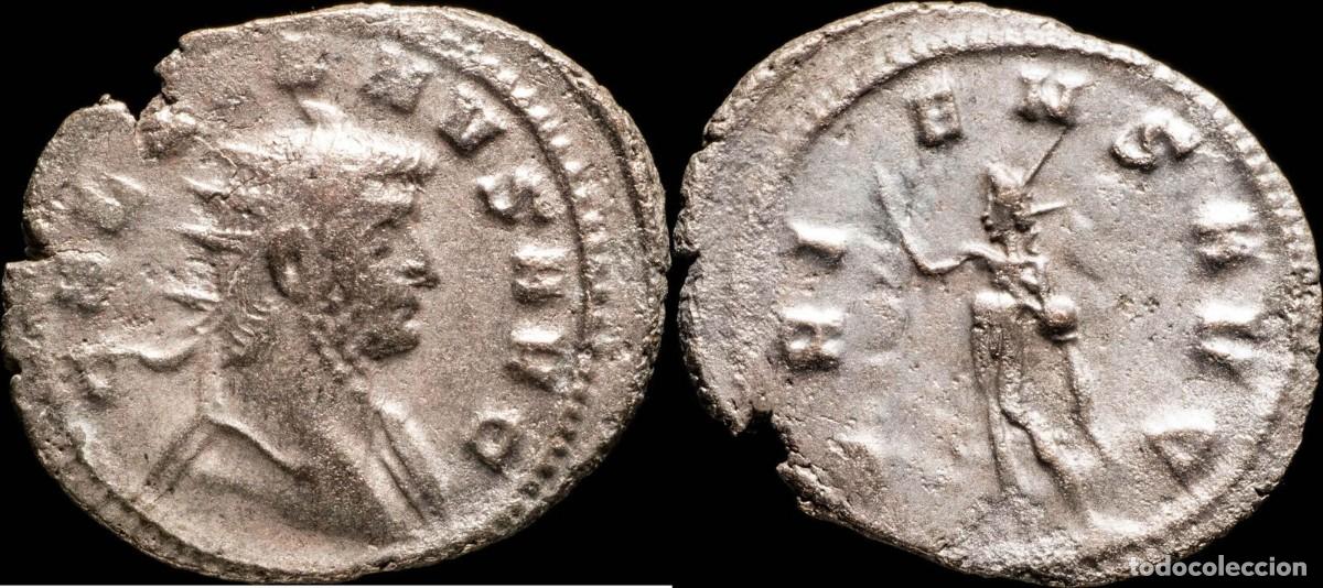 Monedas Imperio romano: Gallienus Antoninianus - ORIENS AVG - 24 mm / 4.23 gr