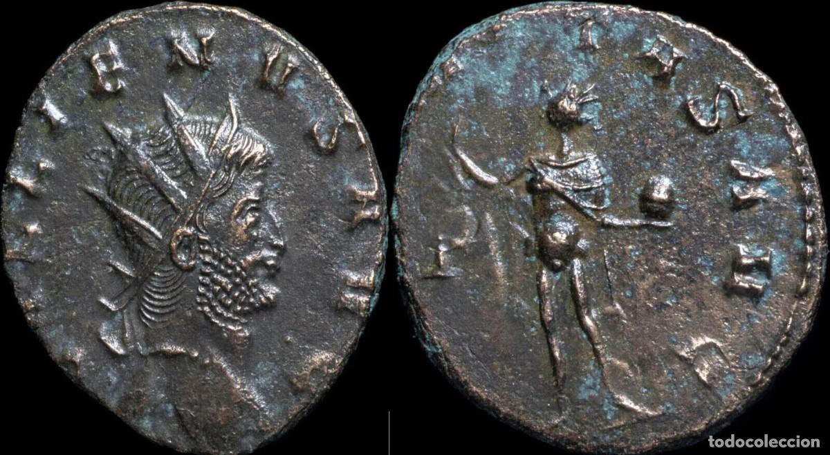 Monedas Imperio romano: Gallienus Antoninianus - AETERNITAS AVG - 19 mm / 2.87gr