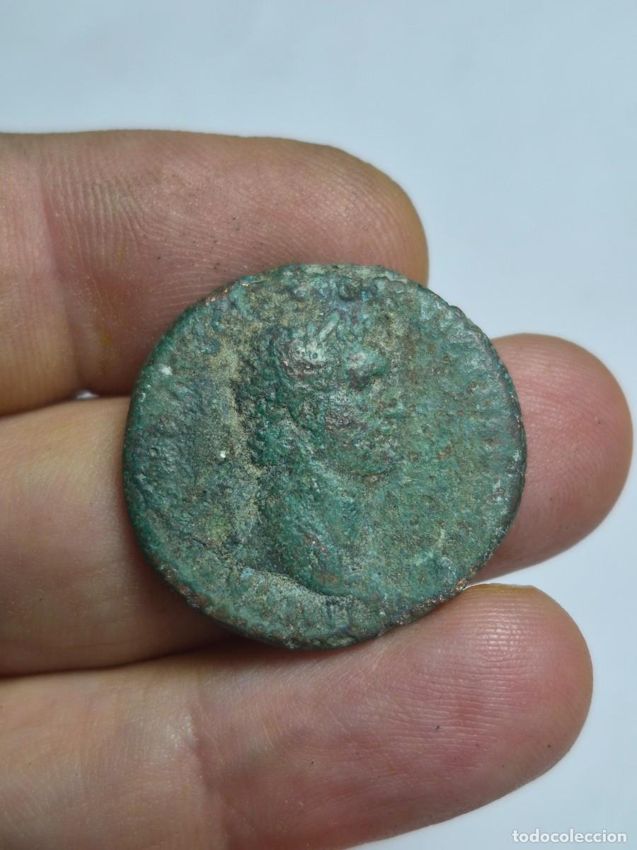 Monedas Imperio romano: NT/ DUPONDIO DOMICIANO REV. FORTUNA 9.89 grs (A1261)