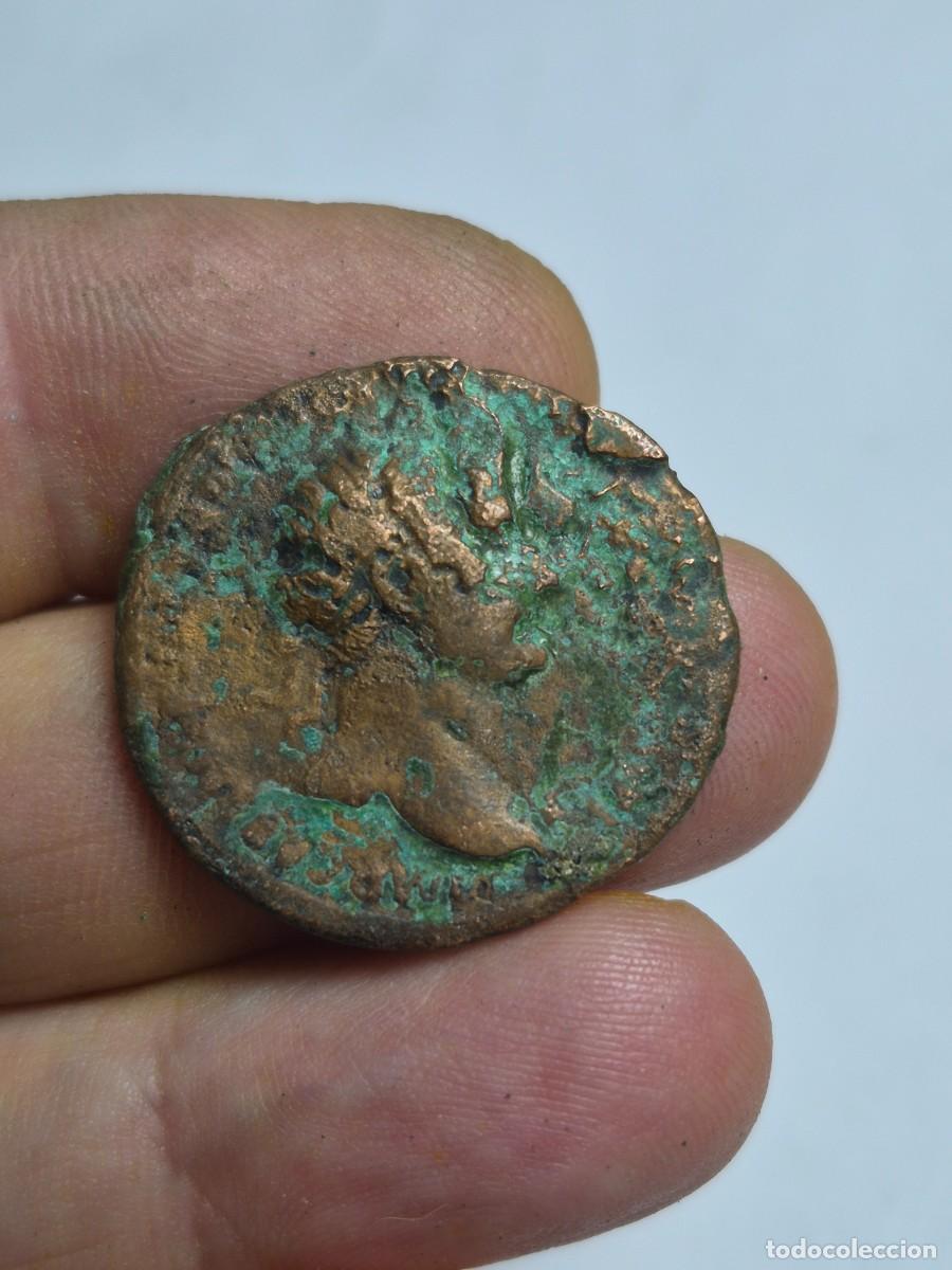 Monedas Imperio romano: NT/ AS TRAJANO REV. JINETE 9,05 grs (A1263)