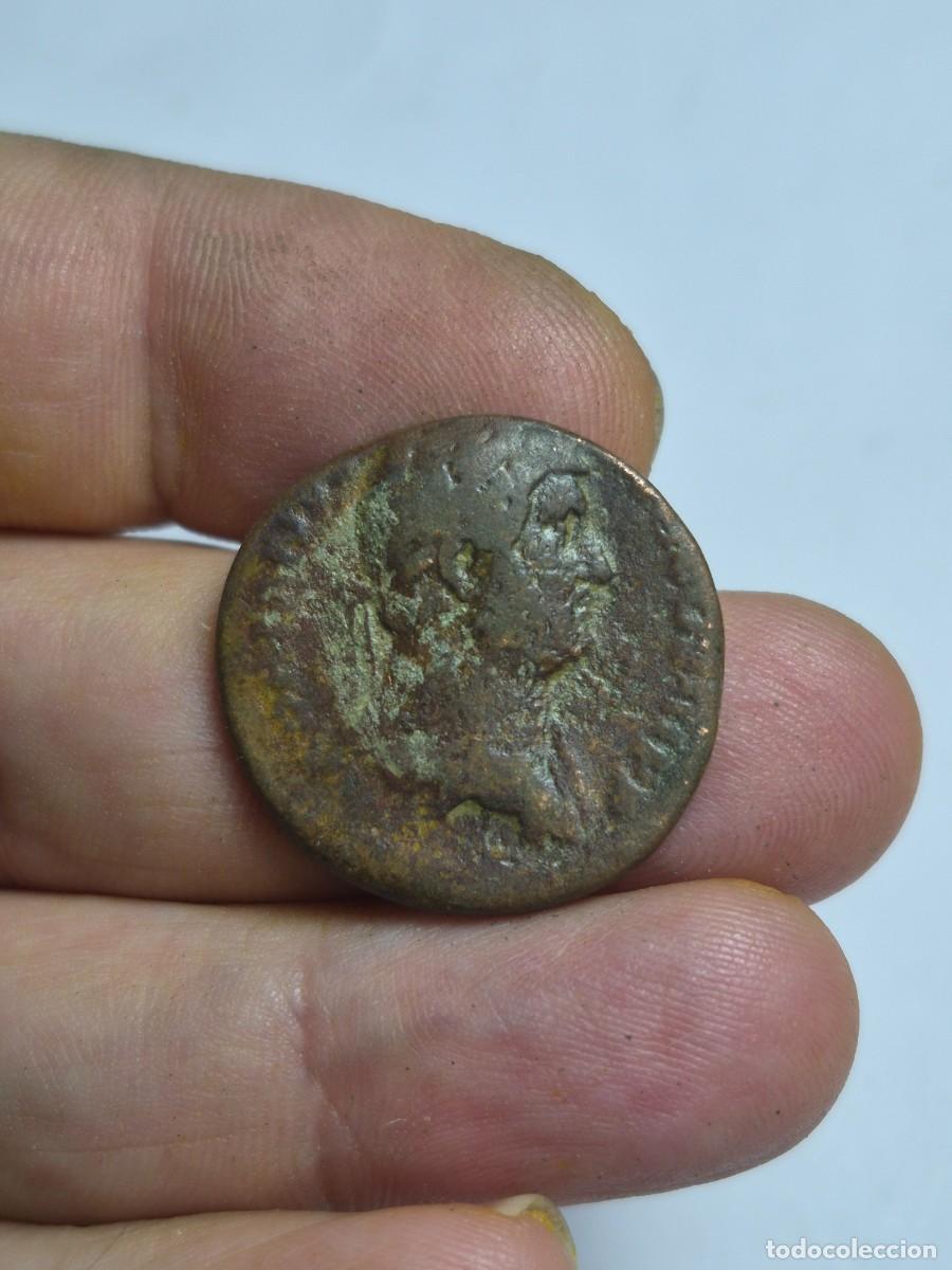 Monedas Imperio romano: NT/ AS ADRIANO REV. 2 PERSONAJES 10,57 grs (A1265)