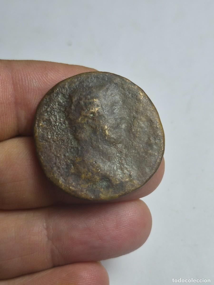 Monedas Imperio romano: NT/ SESTERCIO ADRIANO REV. ESCASO 17,18 grs (A1269)