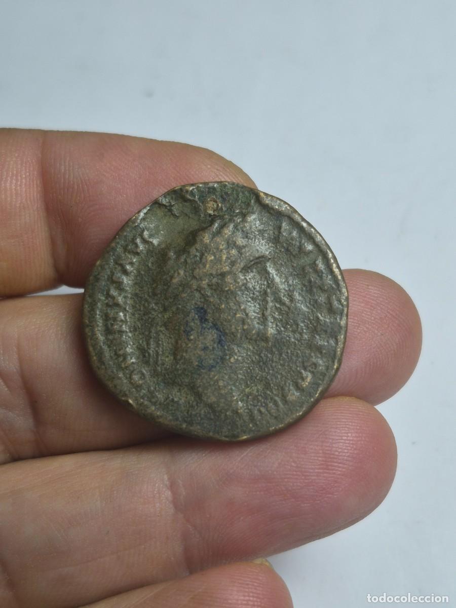 Monedas Imperio romano: NT/ SESTERCIO ANTONINO PIO REV. DIOSA SEDENTE 21,05 grs (A1273)