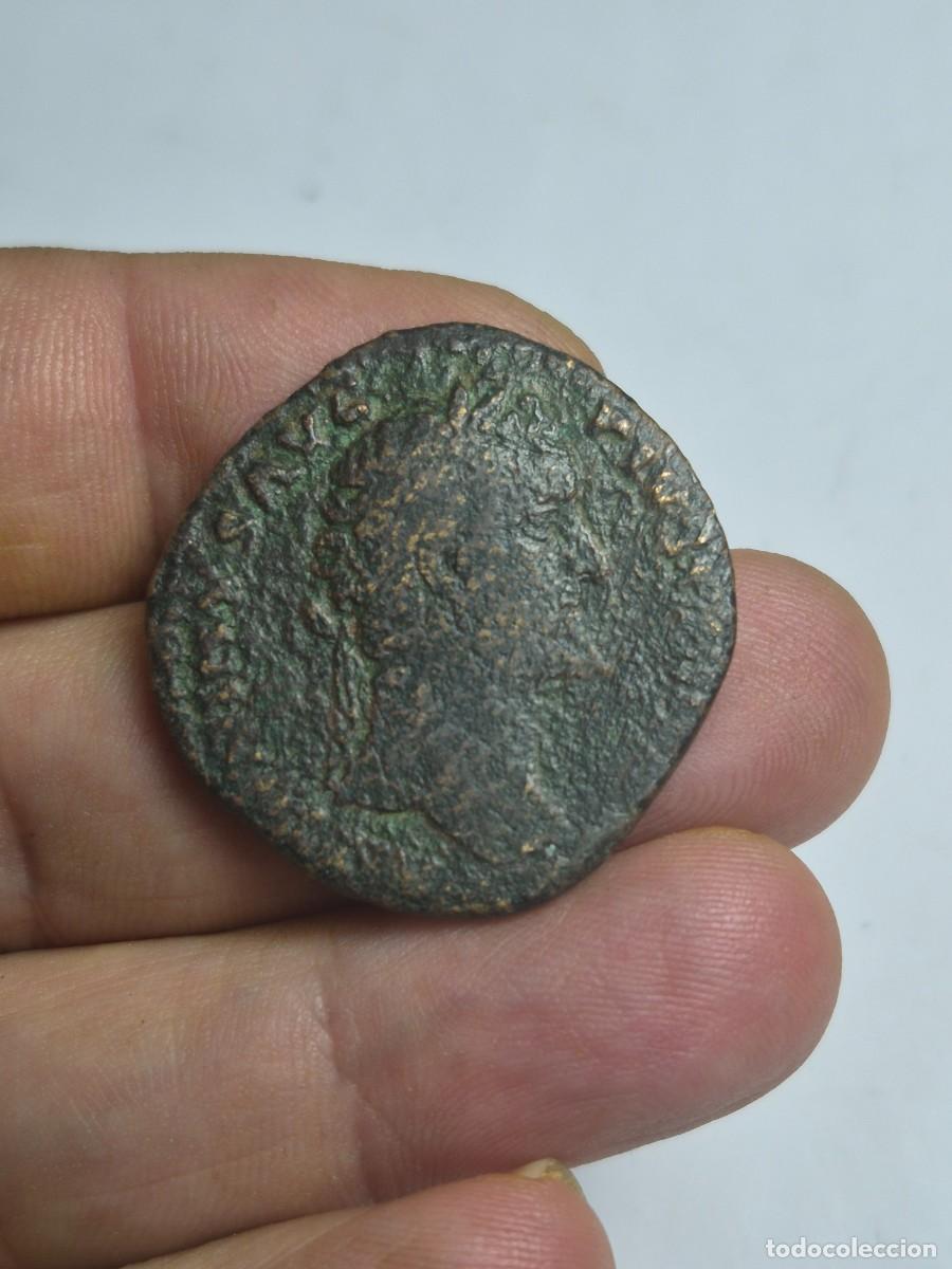 Monedas Imperio romano: NT/ SESTERCIO ANTONINO PIO REV. PROVIDENTIA 18,08 grs (A1274)