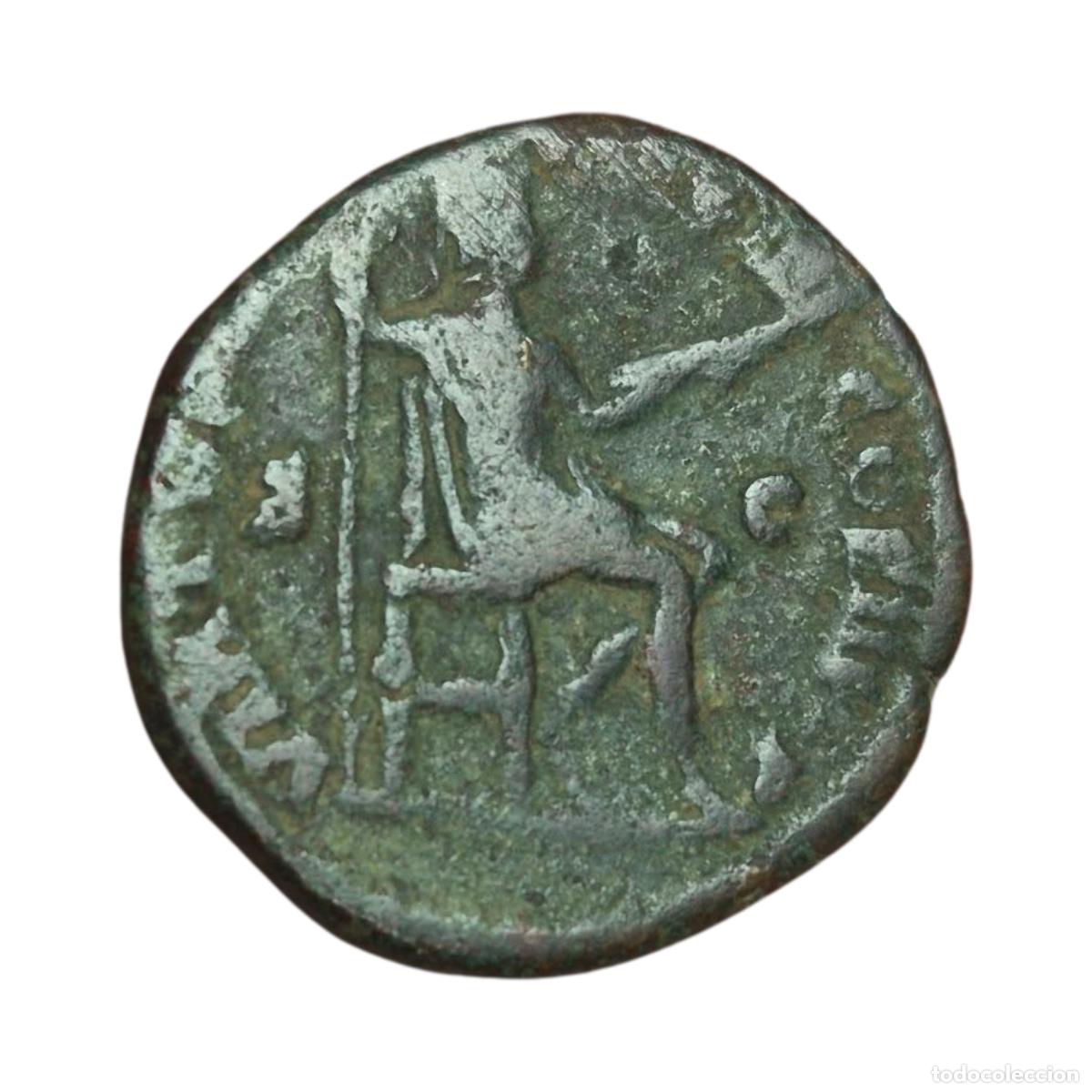 Monedas Imperio romano: NT/ DUPONDIO COMODO REV. VIRTUS (A1236) - Foto 2