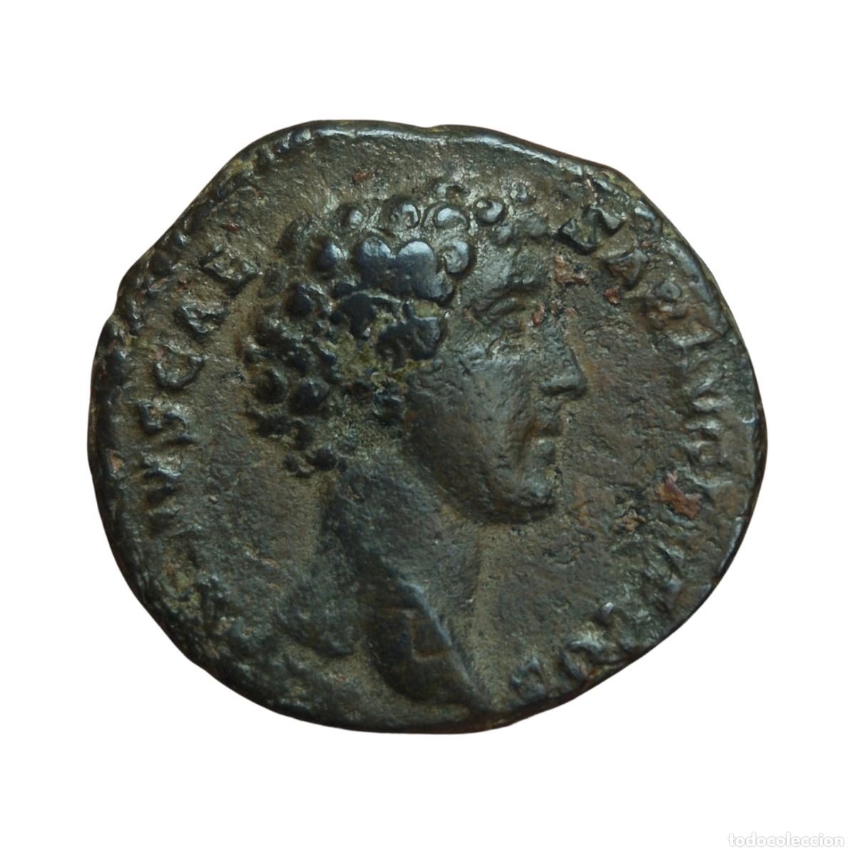 Monedas Imperio romano: NT/ AS MARCO AURELIO REV. IUVENTAS (A900)