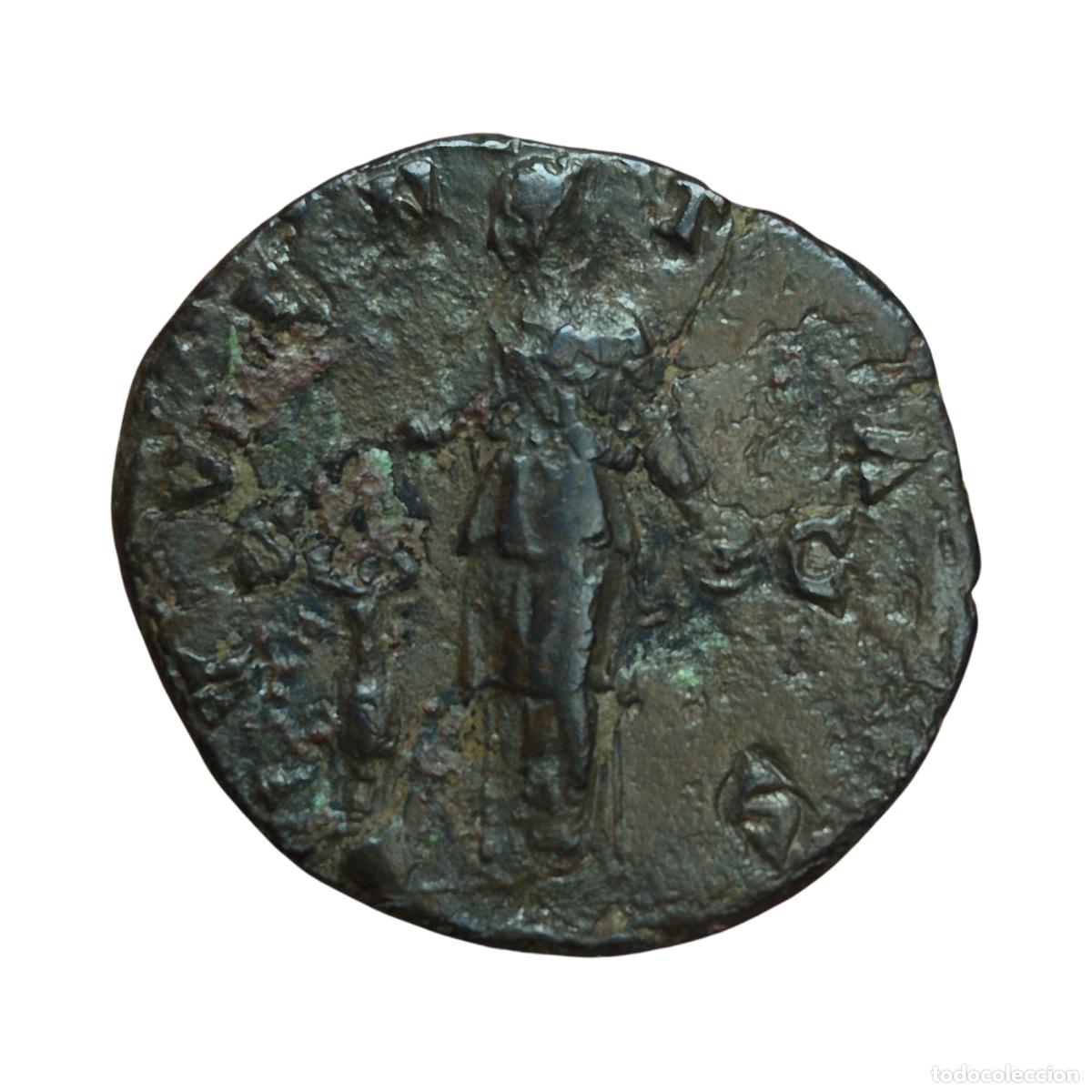 Monedas Imperio romano: NT/ AS MARCO AURELIO REV. IUVENTAS (A900) - Foto 2