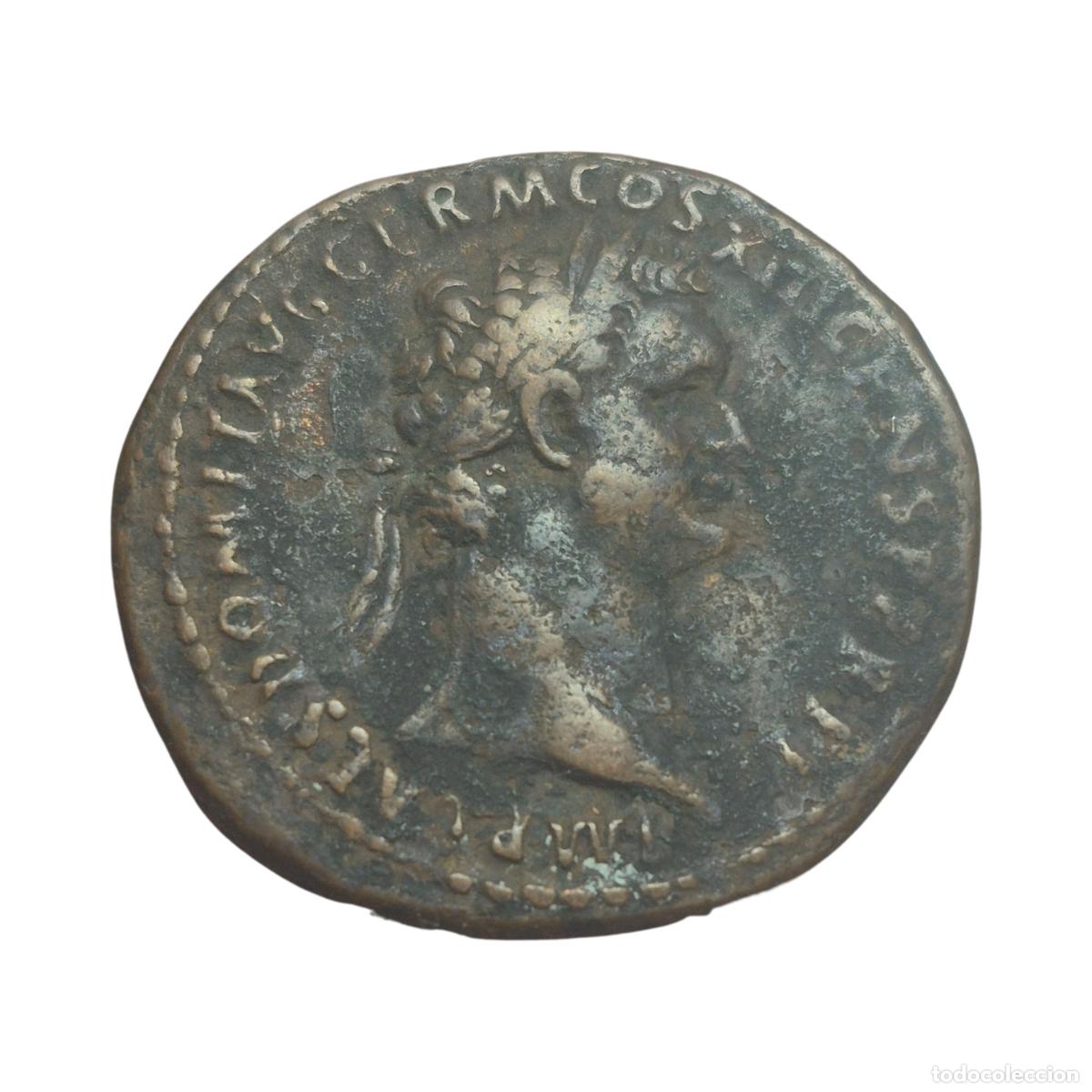 Monedas Imperio romano: NT/ AS DOMICIANO REV. VIRTUTI (A1238)